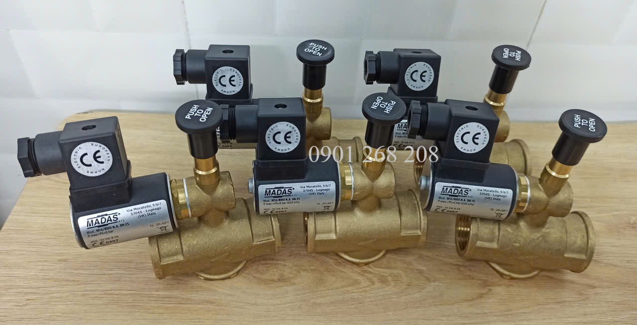van dien tu madas M16RMO NA DN25 24VDC Madas